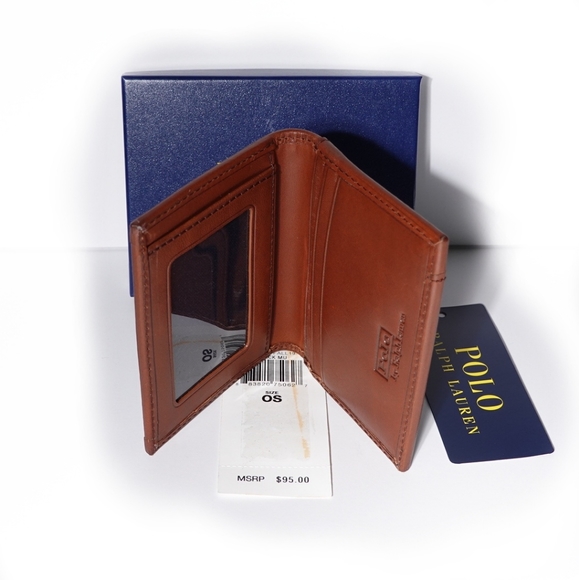 POLO RALPH LAUREN HERITAGE BIFOLD ID WALLET - Picture 6 of 8